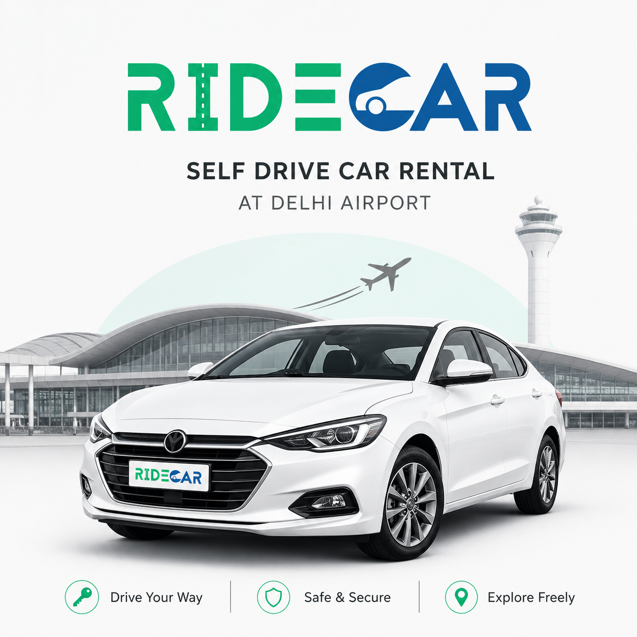 Self Drive Car Rental at Delhi Airport | Book Online