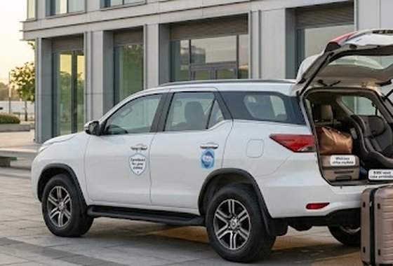 Self drive car rental in Greater Noida - SUV loaded for a trip
